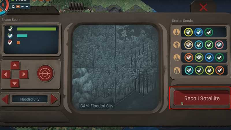 Call Back Satellite In Terra Nil