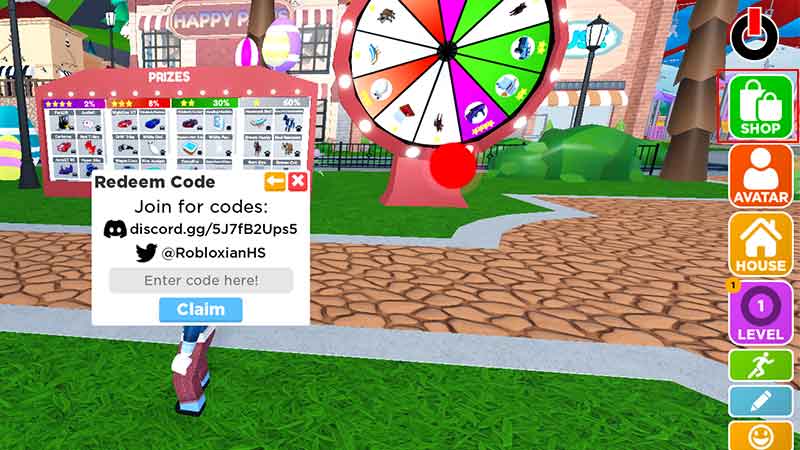 Robloxian High School Codes
