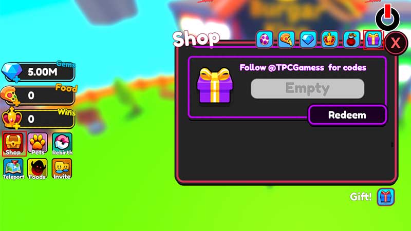 Strong Fat Simulator Gift Codes