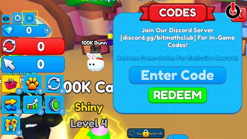 Tapping Masters Codes