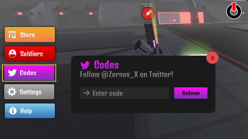 The Resistance Tycoon Codes