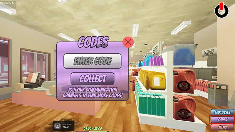 Zachs Service Station Collect Codes
