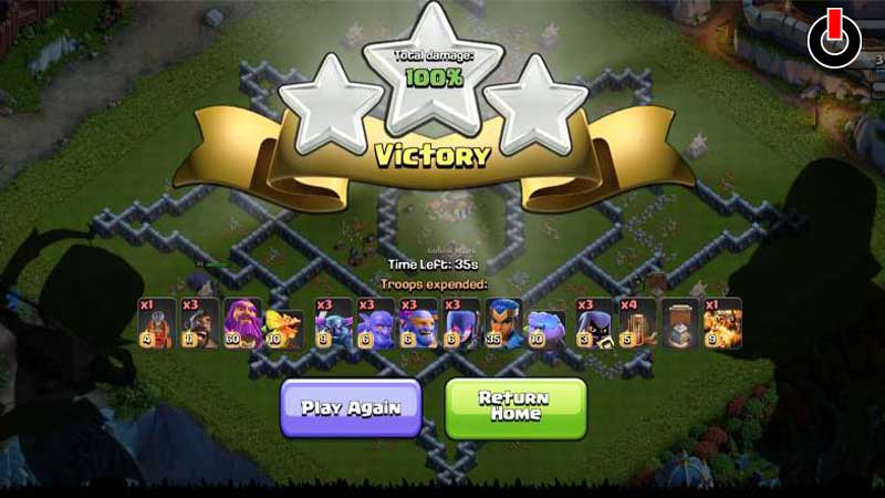 Win COC challenge
