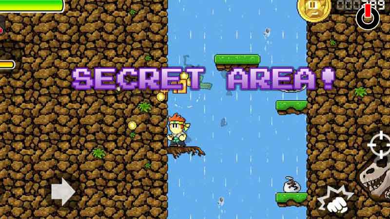 Find Secret Area in Dan The Man