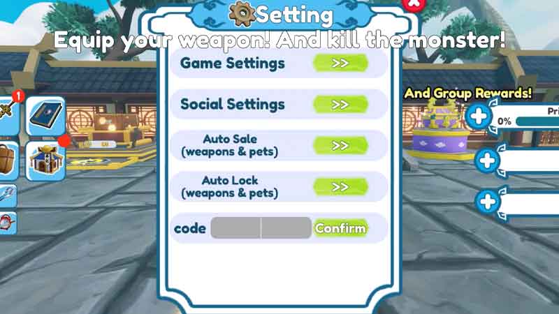 Monster Hunter Simulator Codes