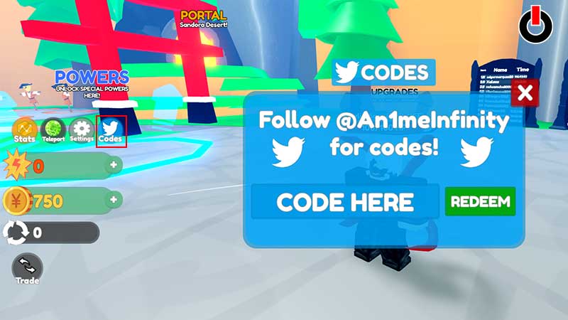 Redeem Anime Infinity Codes
