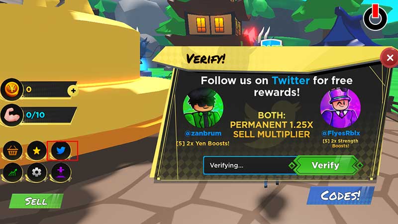 Verify Anime Lifting Simulator Codes