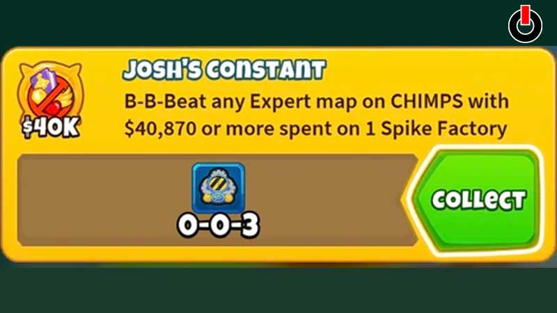 Josh's Constant Secret Achievement