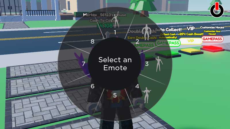 Use Emote in Roblox