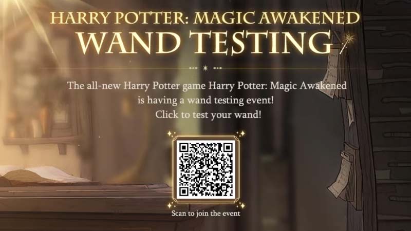 scan qr code harry potter magic awakened