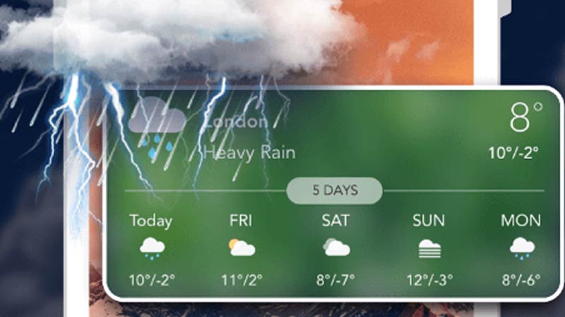 weather forecast live weather