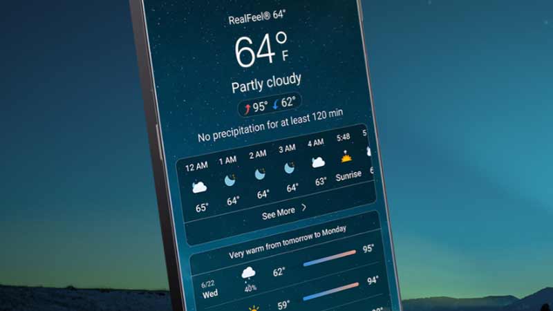 weather live and forecast app
