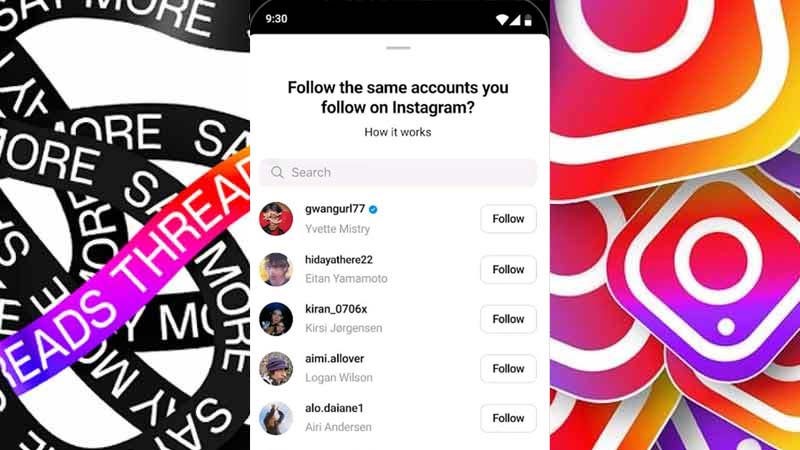add all Instagram followers and friends on threads