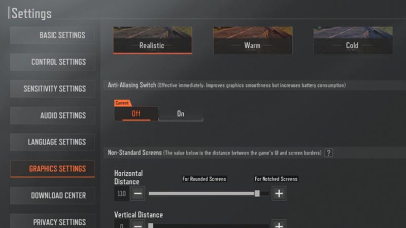 best settings in arena breakout