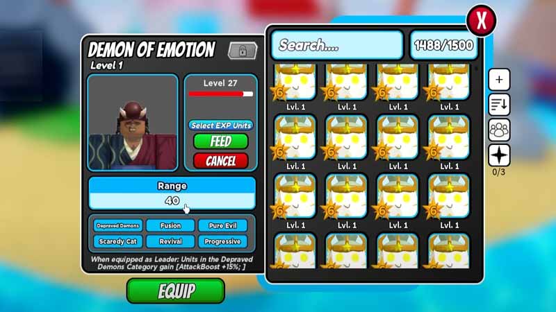 get demon of emotion
