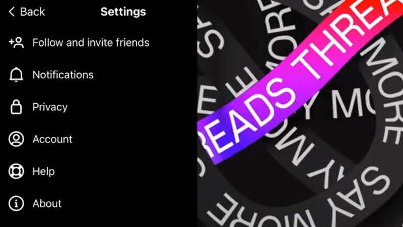 how to deactivate threads account