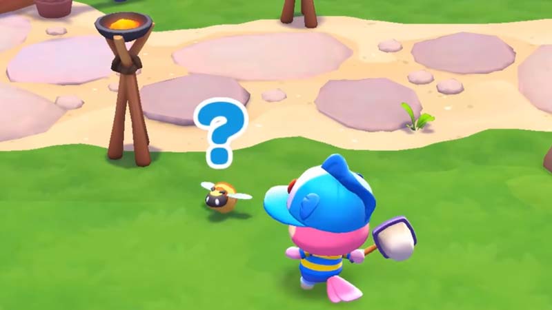 catch bugs or critters in hello kitty island adventure