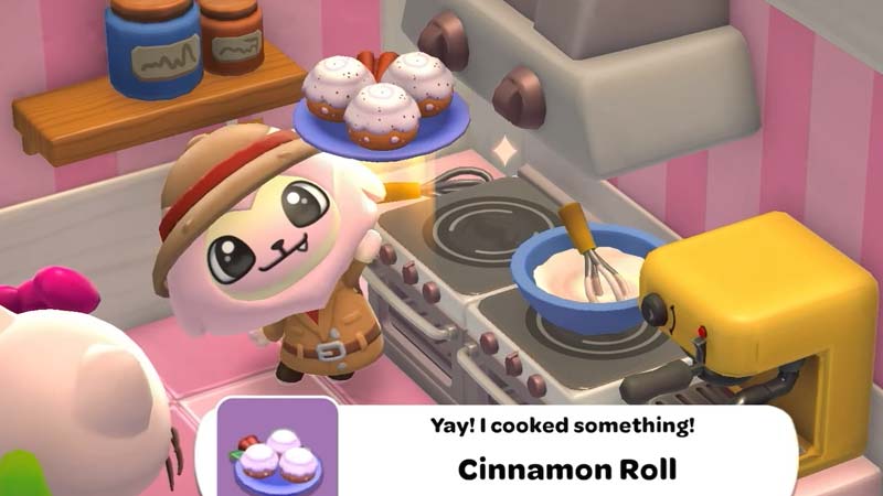 cinnamon rolls bake