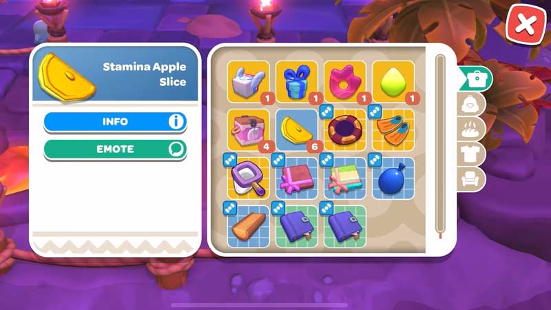 craft stamina apples 