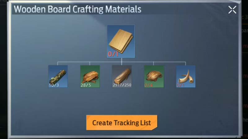 craft wooden board