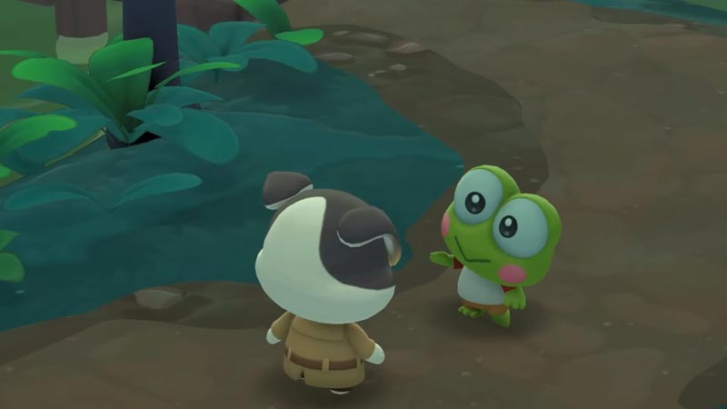 keroppi island adventure gift