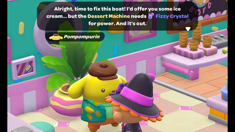 make fizzy crystal in hello kitty island adventure