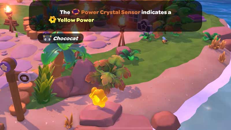 yellow power crystal