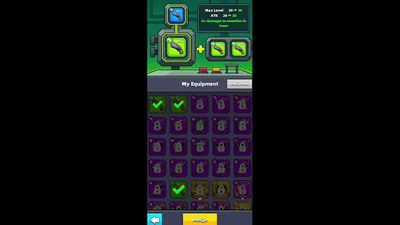 Merge and Upgrade Weapons in Survivor.io